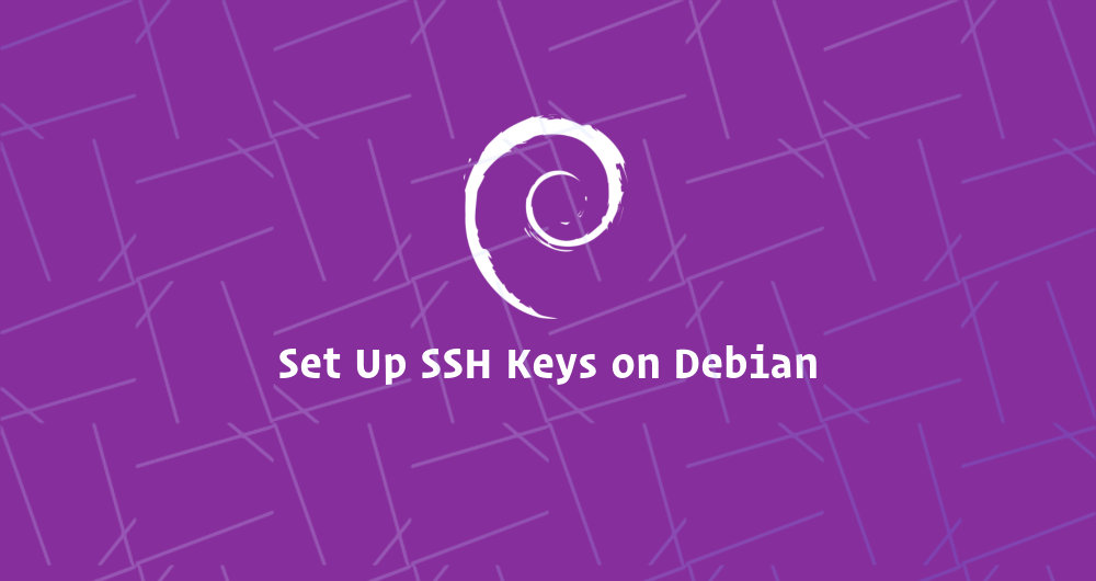 Debian Generate Ssh Key Pair